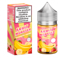 Жидкость Fruit Monster Salt - Strawberry Banana 10 мл (20 мг)