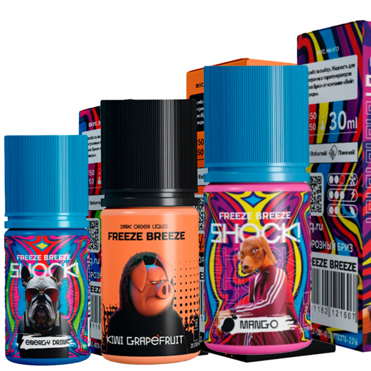 Жидкость Freeze Breeze Shock Strong Salt Ultra - Lemon Pie 30 мл (20 Ultra)