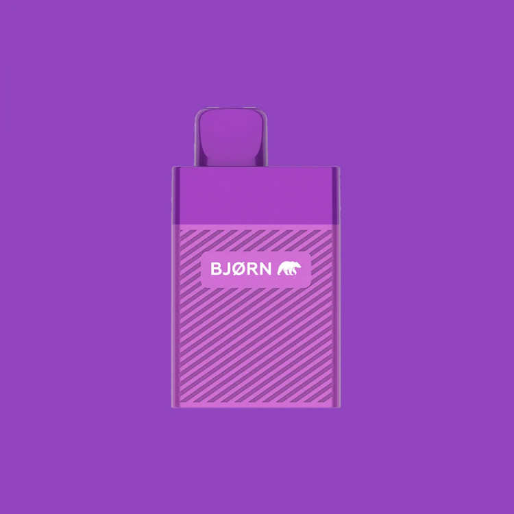 Одноразовая электронная сигарета BJORN BAR (5500) - Blackcurrant Smoothie (Смузи из Черной Смородины)
