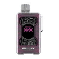 (М) Одноразовая электронная сигарета ELUX XXX 12000 - Клубничное киви
