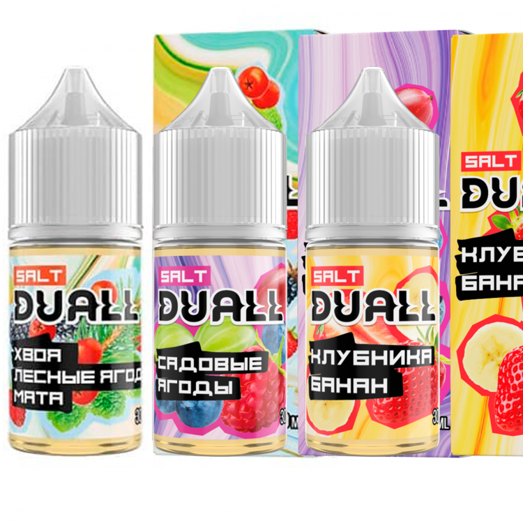Жидкость DUALL Salt Light - Хвоя Лимон Анис 30 мл (20 мг)