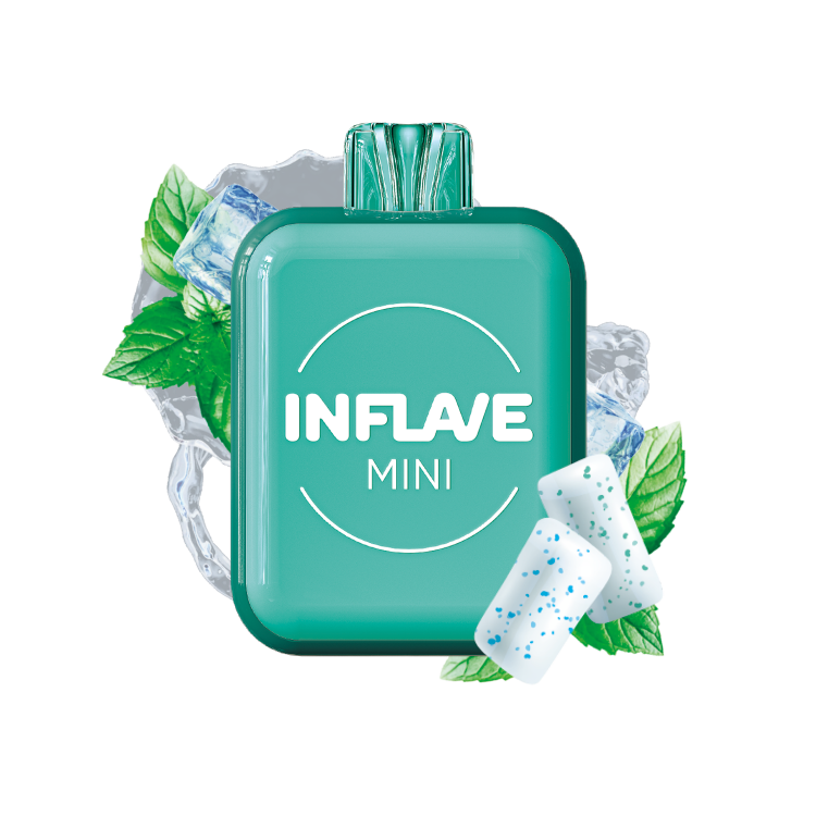Одноразовая электронная сигарета Inflave Mini (1000) - Мятное драже