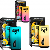 (М) Одноразовая электронная сигарета Duft 10000 - Peach Citrus Tea