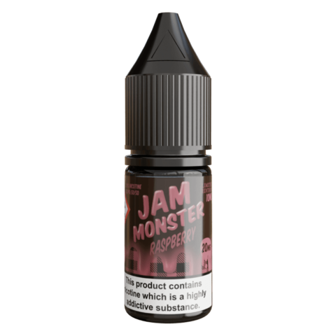 Жидкость Jam Monster Salt - Raspberry (Теплый тост с маслом и малиновым джемом) 10 мл (20 мг)