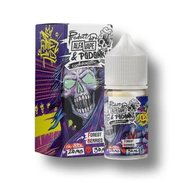 Жидкость Alfa Vape & Podonki Hard Ultra Salt - Forest Berries 30 мл (20 Ultra)